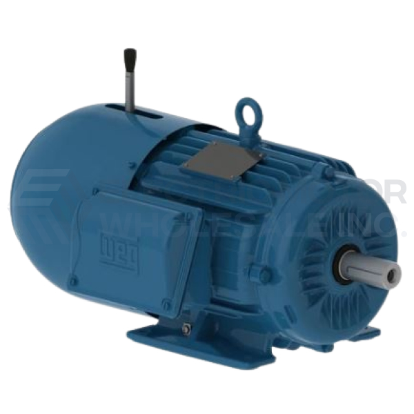 Image for 1HP WEG 880RPM 182/4T TEFC 3PH BRAKE MOTOR 00109ET3EBM182T-W22